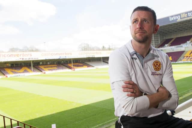 Motherwell manager Ian Baraclough looks ahead to his side's clash with St Mirren. Picture: SNS
