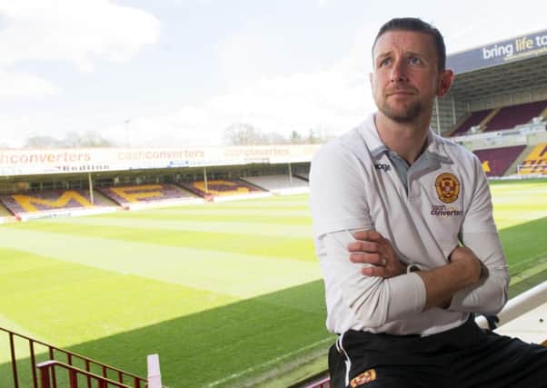 Motherwell manager Ian Baraclough looks ahead to his side's clash with St Mirren. Picture: SNS