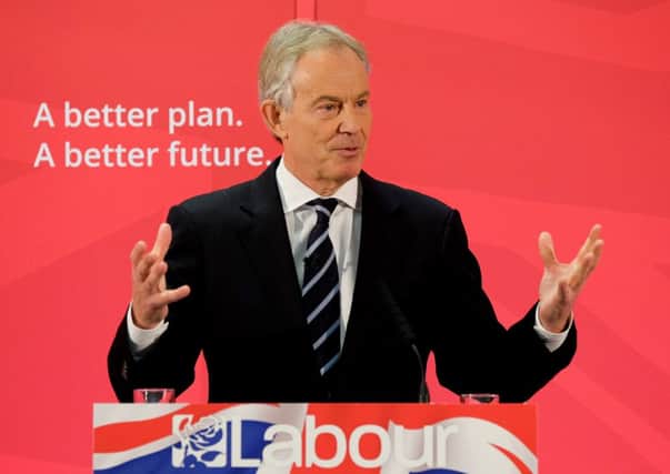 Tony Blair has made a dramatic return to British politics. Picture: Getty