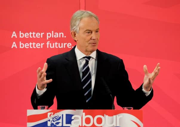 Tony Blair has thrown his support behind Ed Miliband and attacked David Cameron's plans for an EU referendum. Picture: Getty