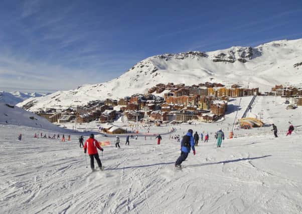 Ski slope at Val Thorens, the Alps, France. Picture: Thinkstock