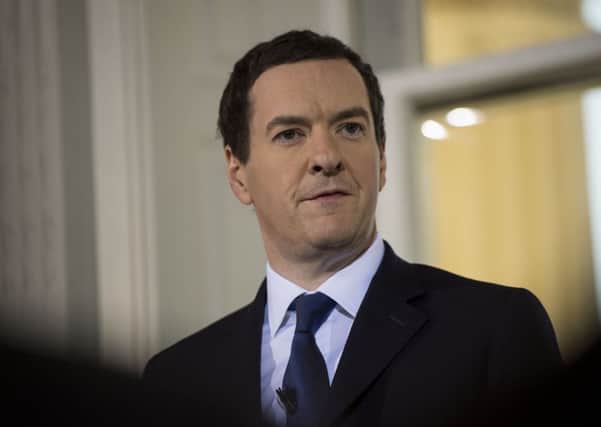 George Osborne speaking in London on 7th April 2015. Picture: AFP