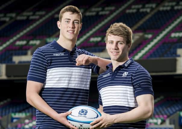 Callum Hunter-Hill, left, and Ben Robbins will be away for four months. Picture: SNS