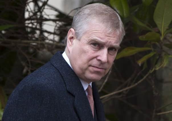 Prince Andrew: Removal of sex allegations ordered by judge. Picture: Getty