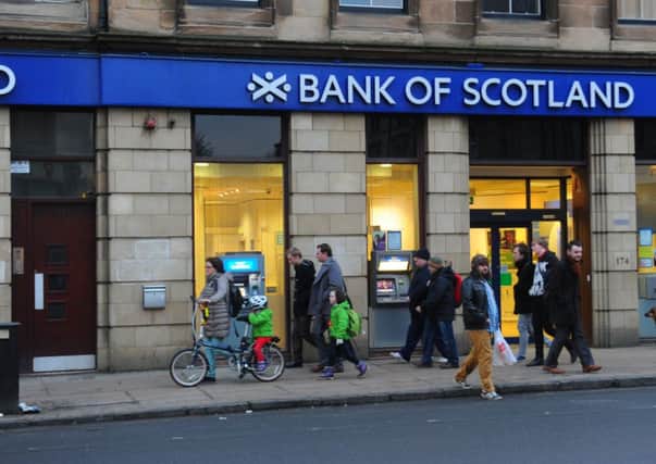 The fraudster claimed to be from the Bank of Scotland. Picture: Robert Perry