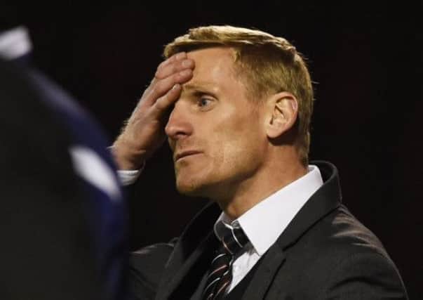 St Mirren manager, Gary Teale. Picture: SNS Group