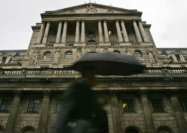 The Bank of England will make its last policy decision today. Picture: Getty