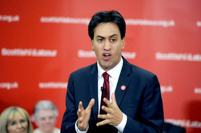 Miliband's pledge on 'non-dom' tax status could see Labour attack the SNP. Picture: Michael Gillen
