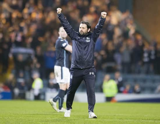 Paul Hartley: Derby delight. Picture: PA