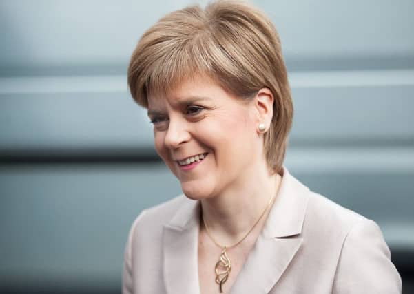 First Minister Nicola Sturgeon. Picture: John Devlin