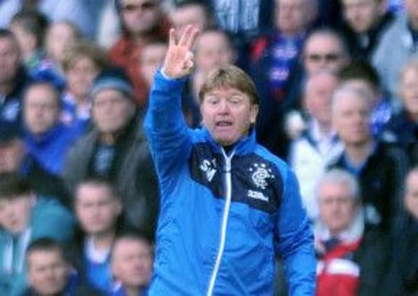 Rangers manager Stuart McCall. Picture: Jane Barlow