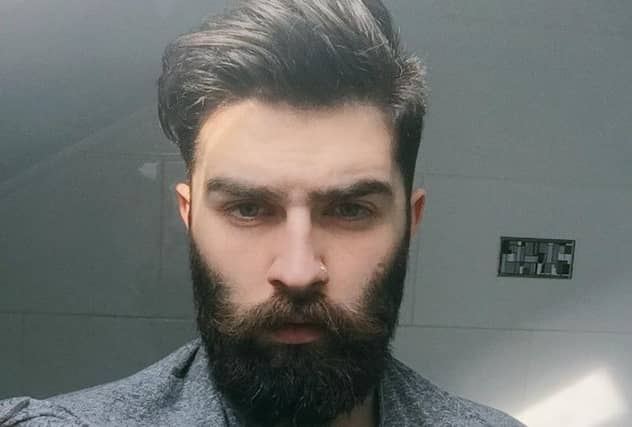 Scots model Chris John Millington. Picture: Twitter/@chrisjohnmilly