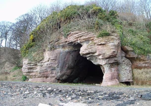 The Wemyss Caves have had their walls painted by humans since the fifth century. Picture: Creative Commons