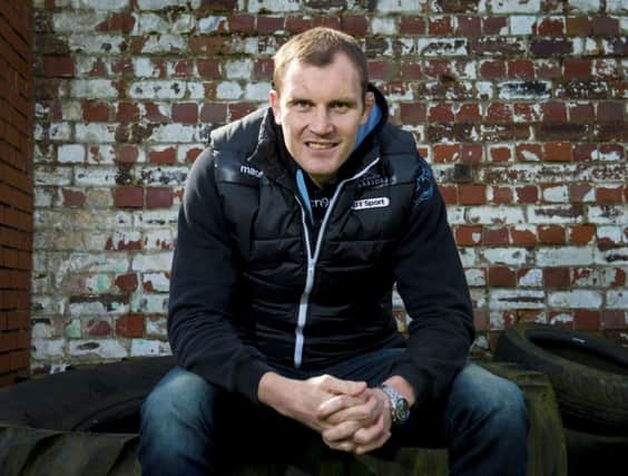 Al Kellock will enjoy tributes from fans tonight but once the whistle blows itll be back to business. Picture: SNS