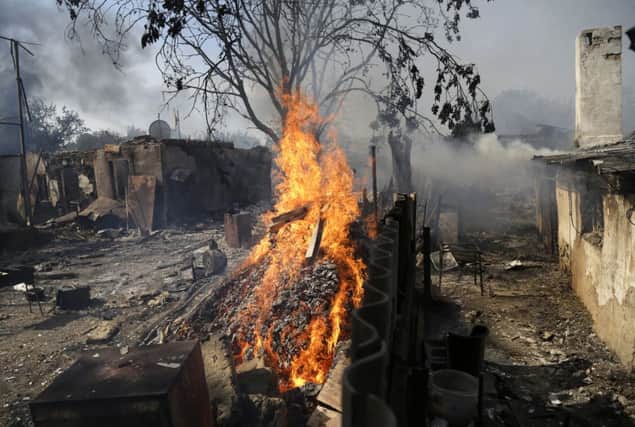 Hundreds of Ukrainian troops have been captured since fighting broke out. Picture: AP