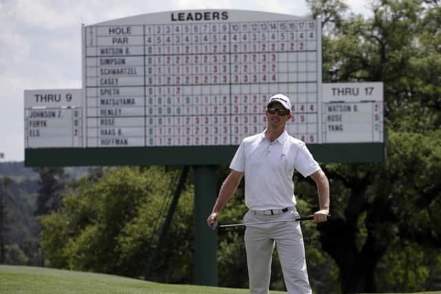 Justin Rose shot 67 in his first round. Picture: AP