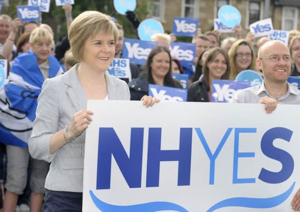 Sturgeon wants Ed Miliband to agree to the "modest" public spending propsed. Picture: John Devlin