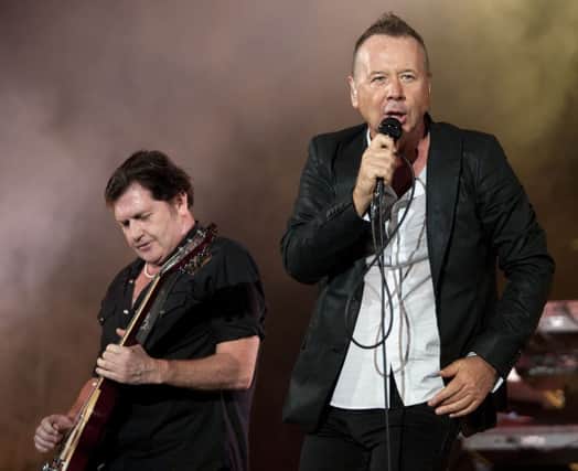 Simple Minds were happy to revisit the hits. Picture: Getty
