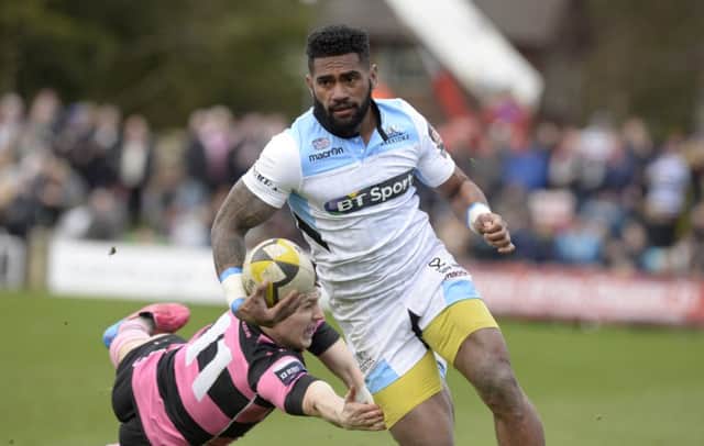 Niko Matawalu helped Glasgow to success in the Melrose Sevens last season. Picture: SNS