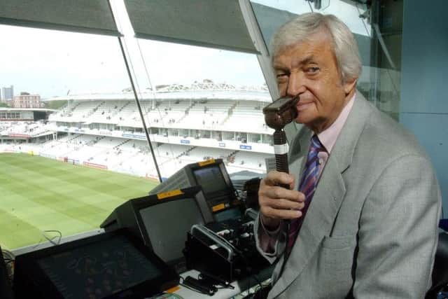 Richie Benaud was revered as a broadcaster. Picture: PA