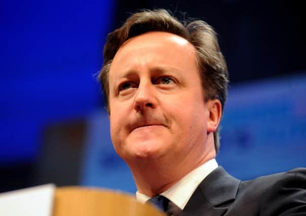 Prime Minister David Cameron at the Scottish Conservative Party conference in February. Picture: Lisa Ferguson