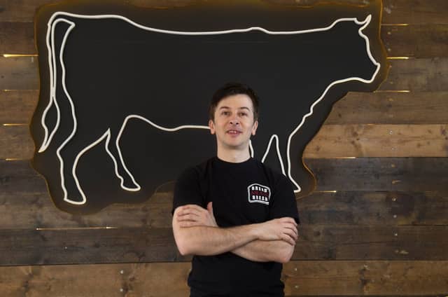 Ylli Dushi from Bread Meats Bread in Glasgow. Picture: John Devlin