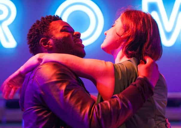 Emily Winter and Tunji Lucas star in a breathtaking 21st-century take on Titus Andronicus. Picture: Tommy Ga Ken Wan