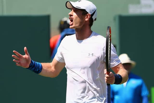 Andy Murray has exited of his own accord after 10 successive clay court wins. Picture: Getty
