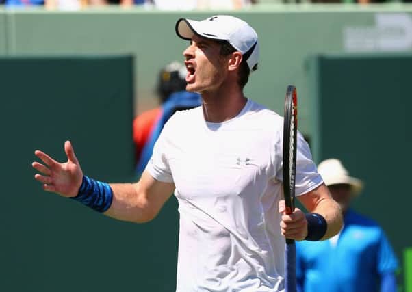 Andy Murray has exited of his own accord after 10 successive clay court wins. Picture: Getty