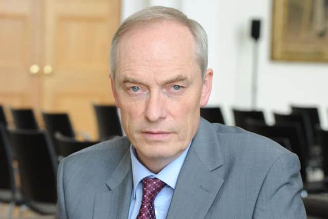 Donald MacRae said that the government sector will have to bear the brunt of growing Scotlands economy in January to March this year. Picture: TSPL