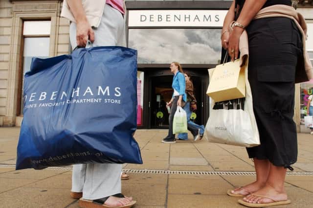 Debenhams is tipped to post a largely flat half-year result on Thursday as lower margin sales drag on its turnaround plans. Picture: TSPL