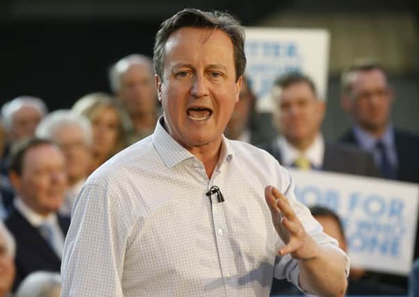 Cameron hopes his announcement will provide a breakthrough. Picture: Getty