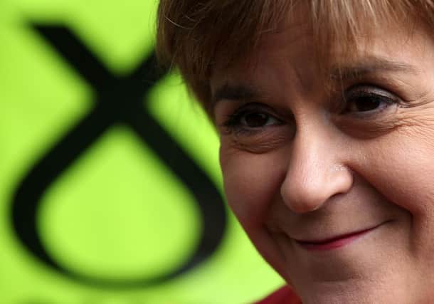 Nicola Sturgeon's performance in recent TV debates has been credited with the rise. Picture: PA