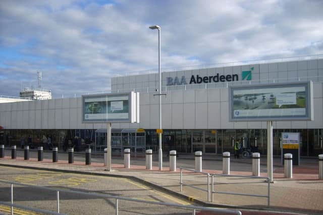 Aberdeen Airport suffered a 1.5 per cent drop. Picture: Creative Commons