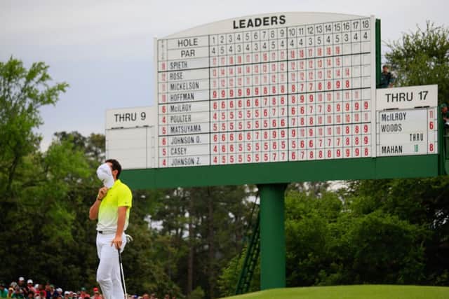 McIlroy found himself playing for second place after Jordan Spieth burst out of the blocks. Picture: Getty