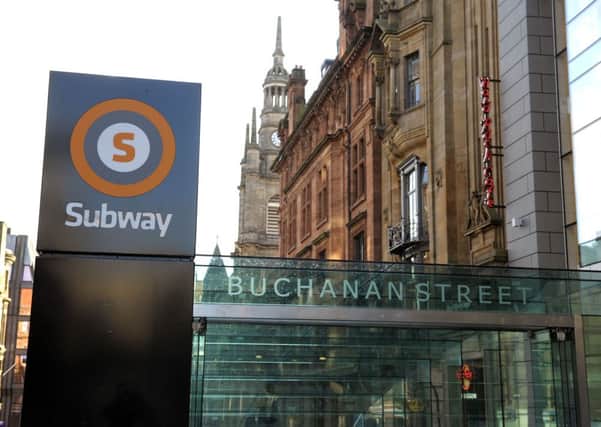 Buchanan Street subway. Picture: John Devlin