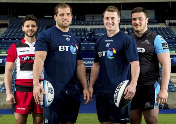 Scottish Rugby has secured a long-term sponsorship deal with BT. Picture: SNS