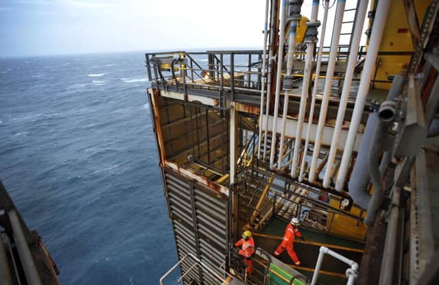 The North Sea oil industry has been hit by falling prices. Picture: Getty