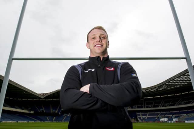 Greig Tonks looks forward to tomorrows European Challenge Cup semi with Dragons. Picture: SNS/SRU
