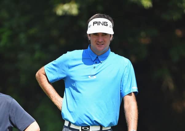 Bubba Watson during the proam prior to the start of the Shenzhen International. Picture: Getty