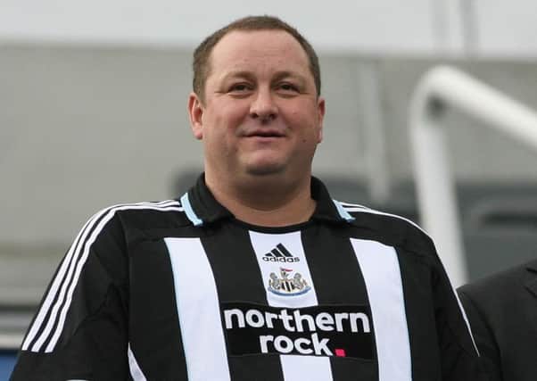 Mike Ashley is set to appeal the SFA's fine. Picture: PA