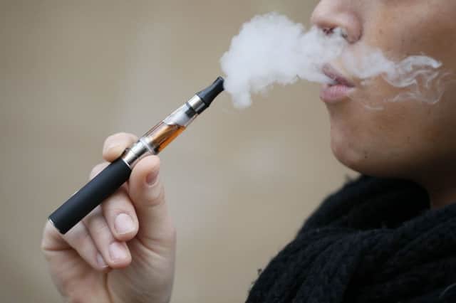 Concerns have been raised in the past over the rise of vaping. Picture: Getty