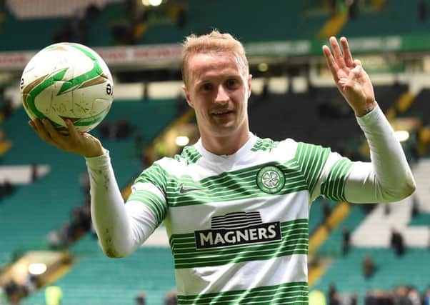 Leigh Griffiths netted a hattrick against Kilmarnock last night after coming off the bench. Picture: SNS