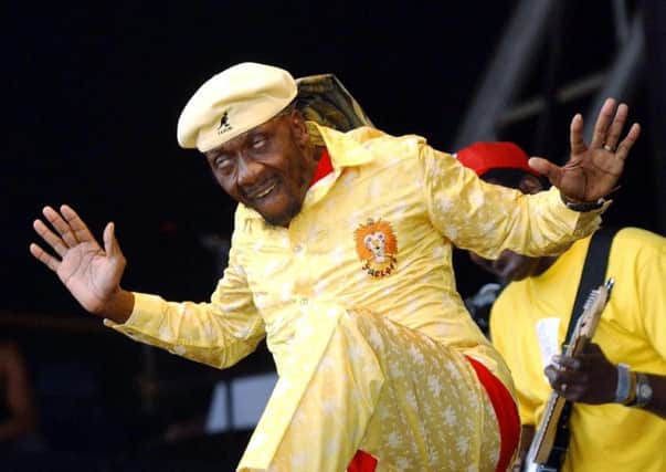 Jimmy Cliff performing at Glastonbury Festival. Picture: PA