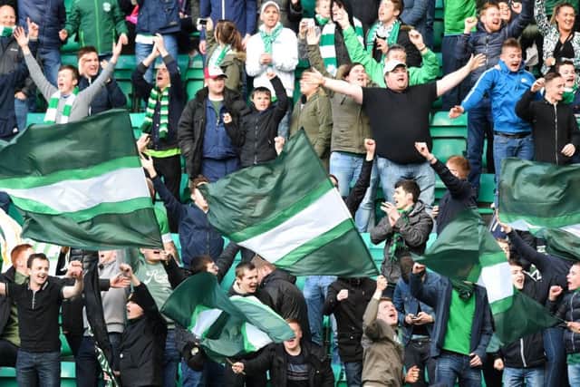 Hibs are expected to take 3500 fans to the Falkirk Stadium