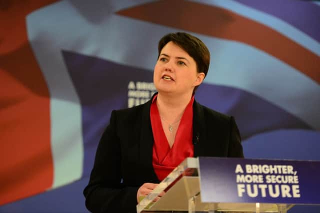 Scottish Conservative leader Ruth Davidson. Picture: PA
