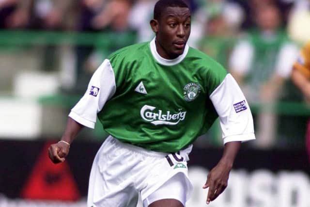 Latapy during his time at Hibs. Picture: SNS