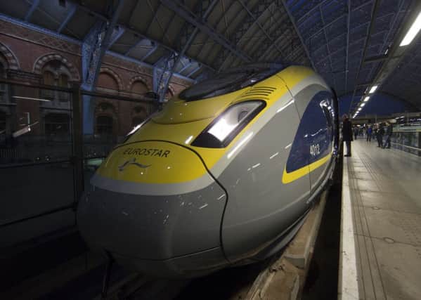 Eurostar services were adversely affected by events in France and tunnel fire. Picture: AFP/Getty