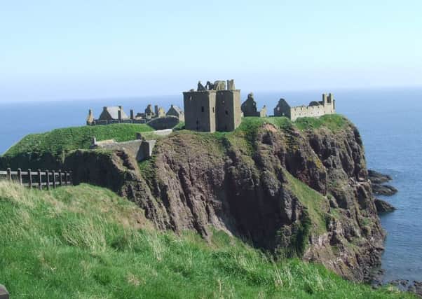 Dunnottar Castle may be in line for a 1.5 million pound revamp, with a visitor centre at the heart of the proposals. Picture: Graeme Murray