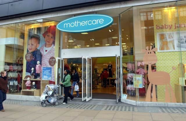 Mothercare have enjoyed an upturn in sales. Picture: PA